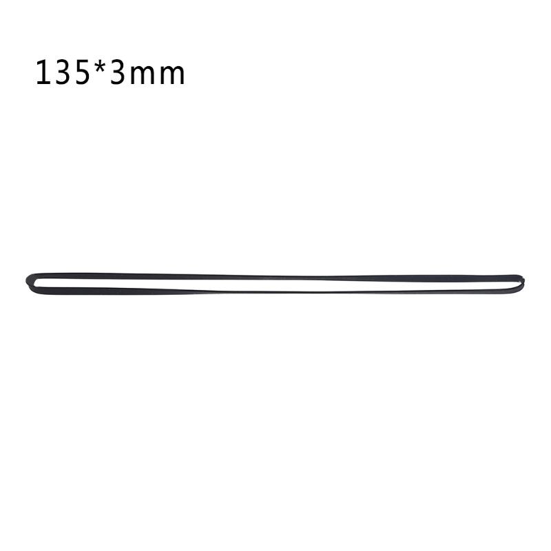 Rubber Belt Replacement for LP Vinyl Record Player Phono Belt-Driven Turntable