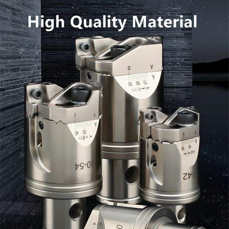 Rough Boring Head Double Edge Adjustable Boring Cutter Big Range Teeth Tools