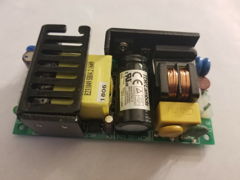TDK-Lambda ZPS60-15 60W Open Frame Power Supply 15V 4A