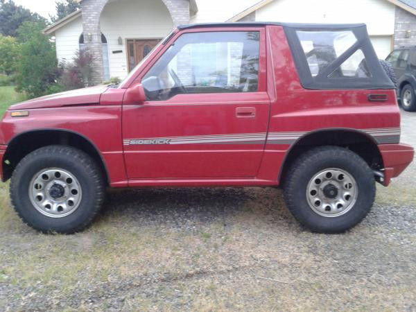 Tinted Windows Suzuki Sidekick Replacement Soft Top 88-94