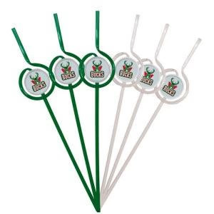 Milwaukee Bucks Team Sipper Straws