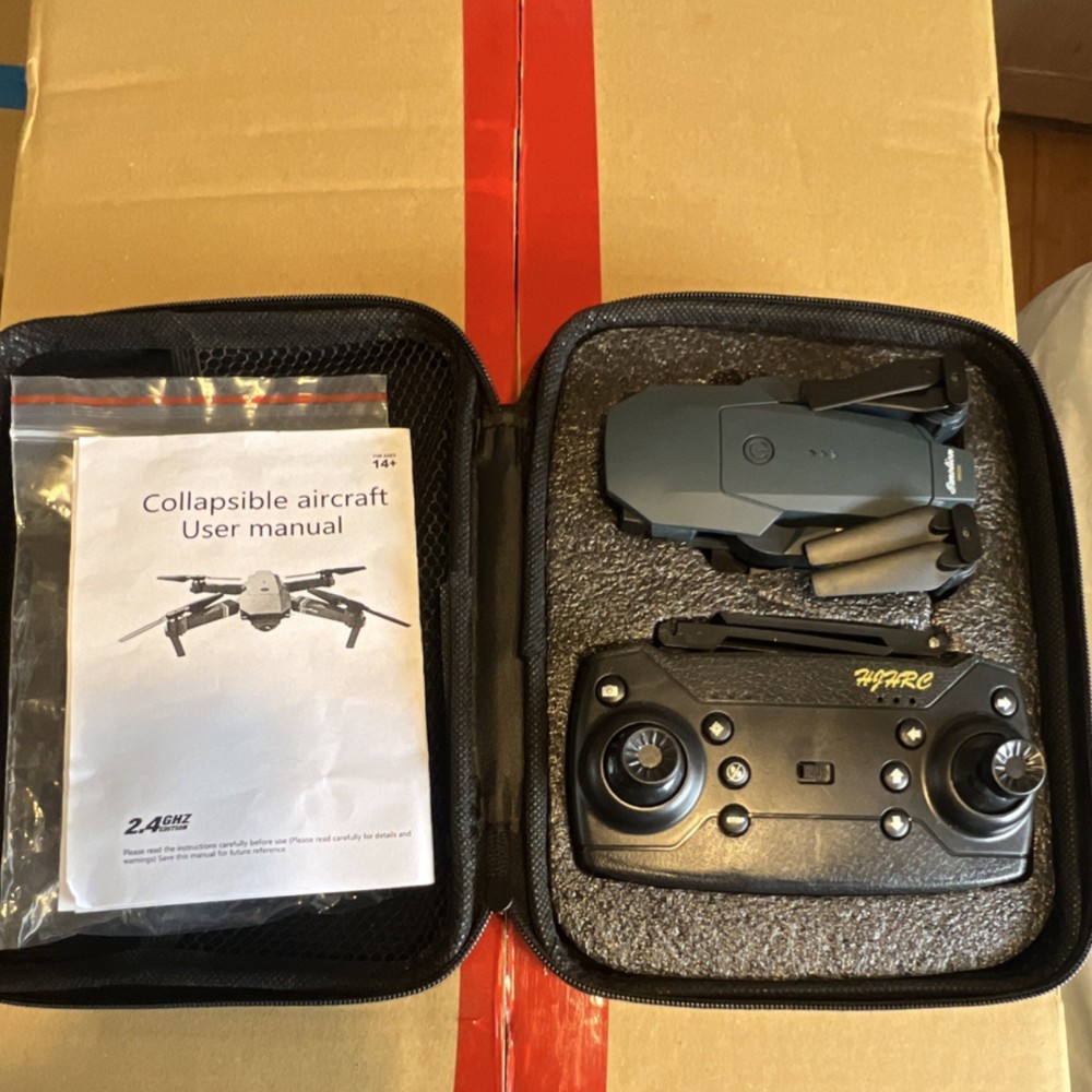 HJRC Foldable Quadcopter Drone With Camera and Remote Control Toy Grade