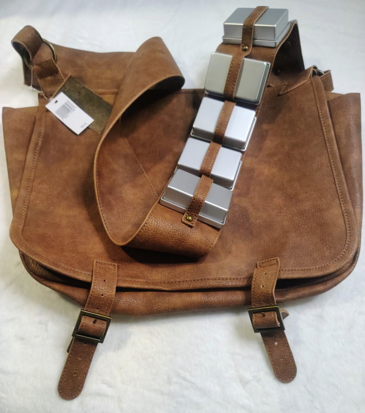 Disney Parks Chewbacca Star Wars Galaxy’s Edge Cross Body Lap Top Snap Bag