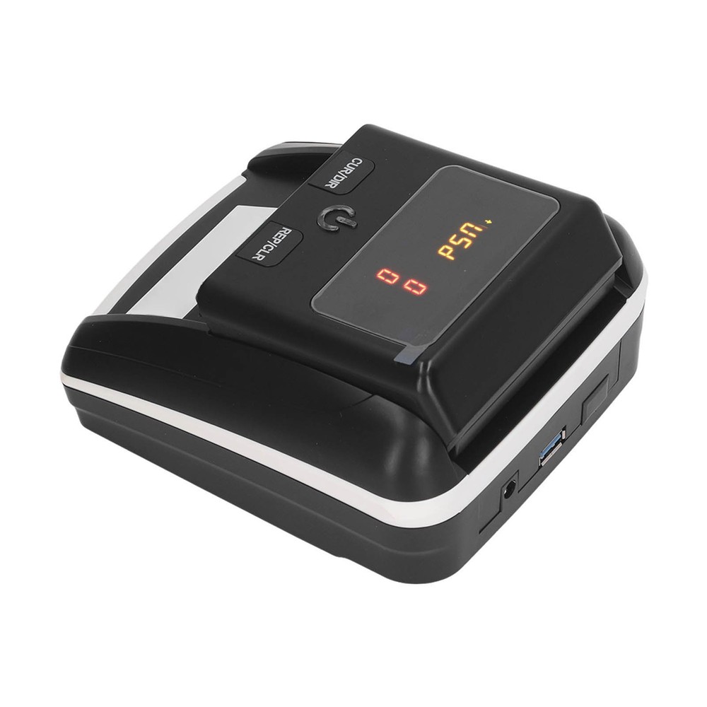 US Plug Automatic Banknote Detector Portable USD EUR Count Machine Counterfeit B