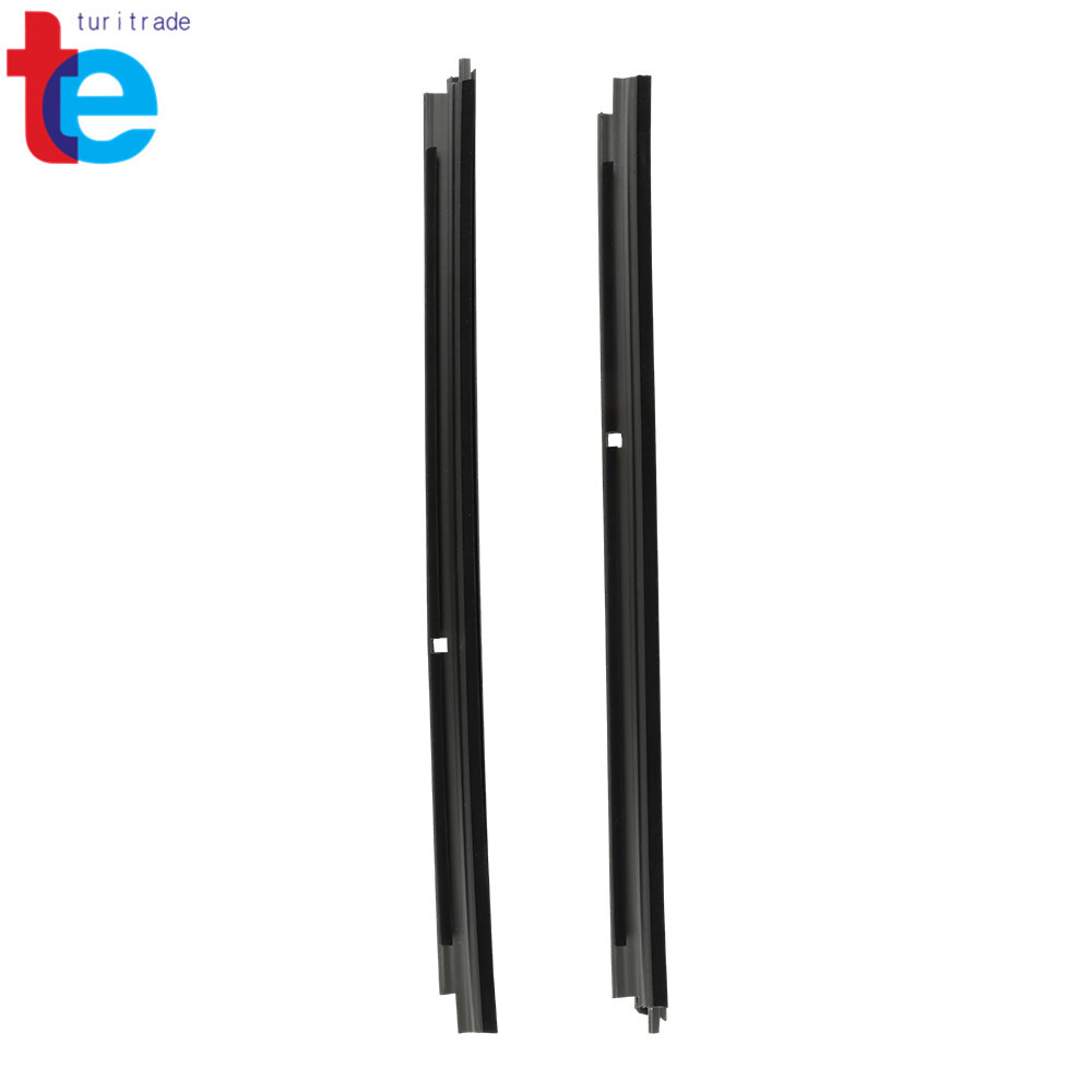 2pcs Front Outer Window Sweep Seals Pair For 99-06 Silverado/Sierra 1500