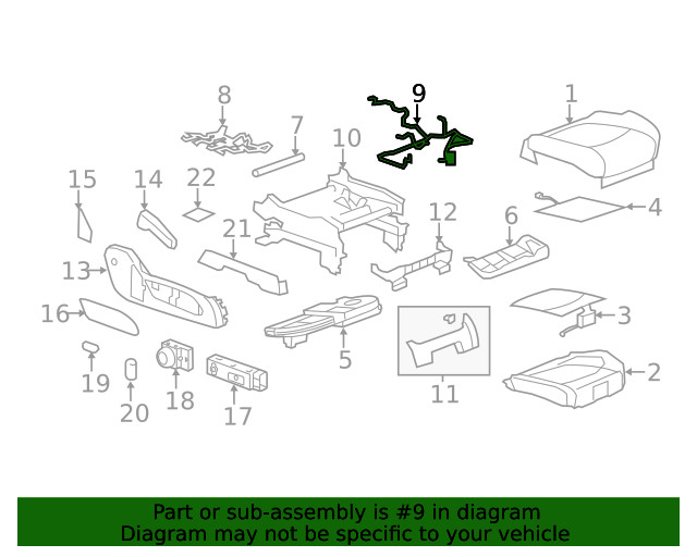 Genuine GM Wire Harness 20777937