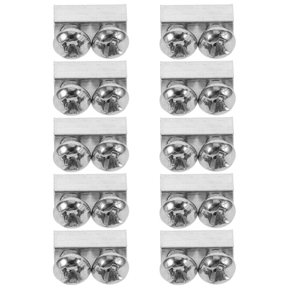 30 Pcs Light Hanging Clips Adjustable Wire Clamps Boat Rope Ring