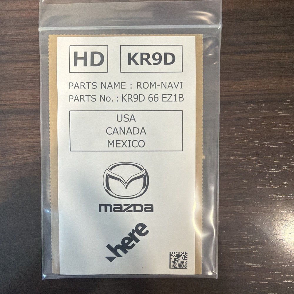Genuine Mazda SD Card KR9D-66-EZ1B