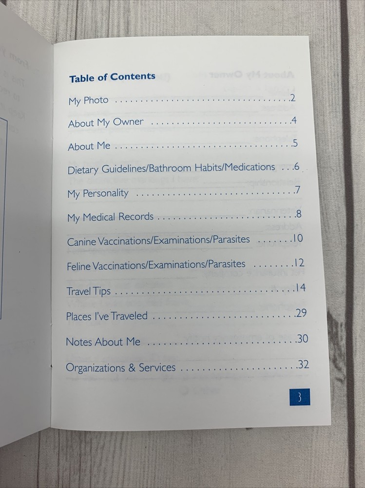 pet credentials passport for pets booklet