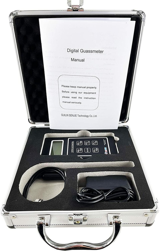 AC DC Surface Magnetic Field Detector Teslameter Tesla Meter Gauss Meter