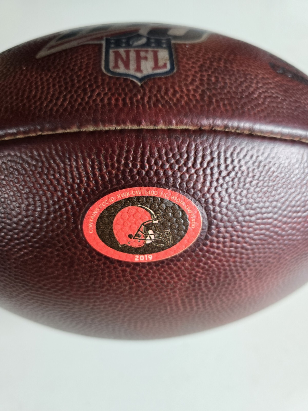 Wilson 2019 100yr Browns Team Issued Game Prepped NFL Football