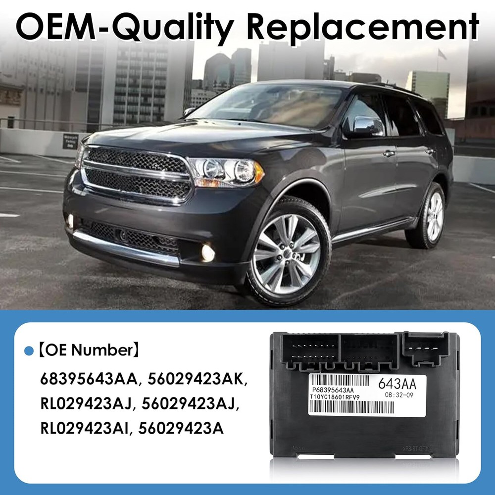 Programmed Transfer Case Control Module 68395643AA FOR 11-13 Jeep Grand Cherokee