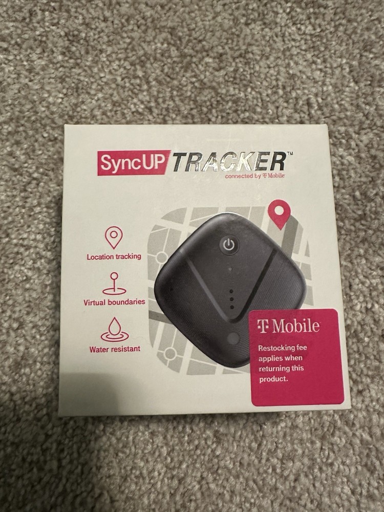 T-Mobile SyncUp Tracker - GPS Tracker - 128MB / Black / Gray NEW SEALED