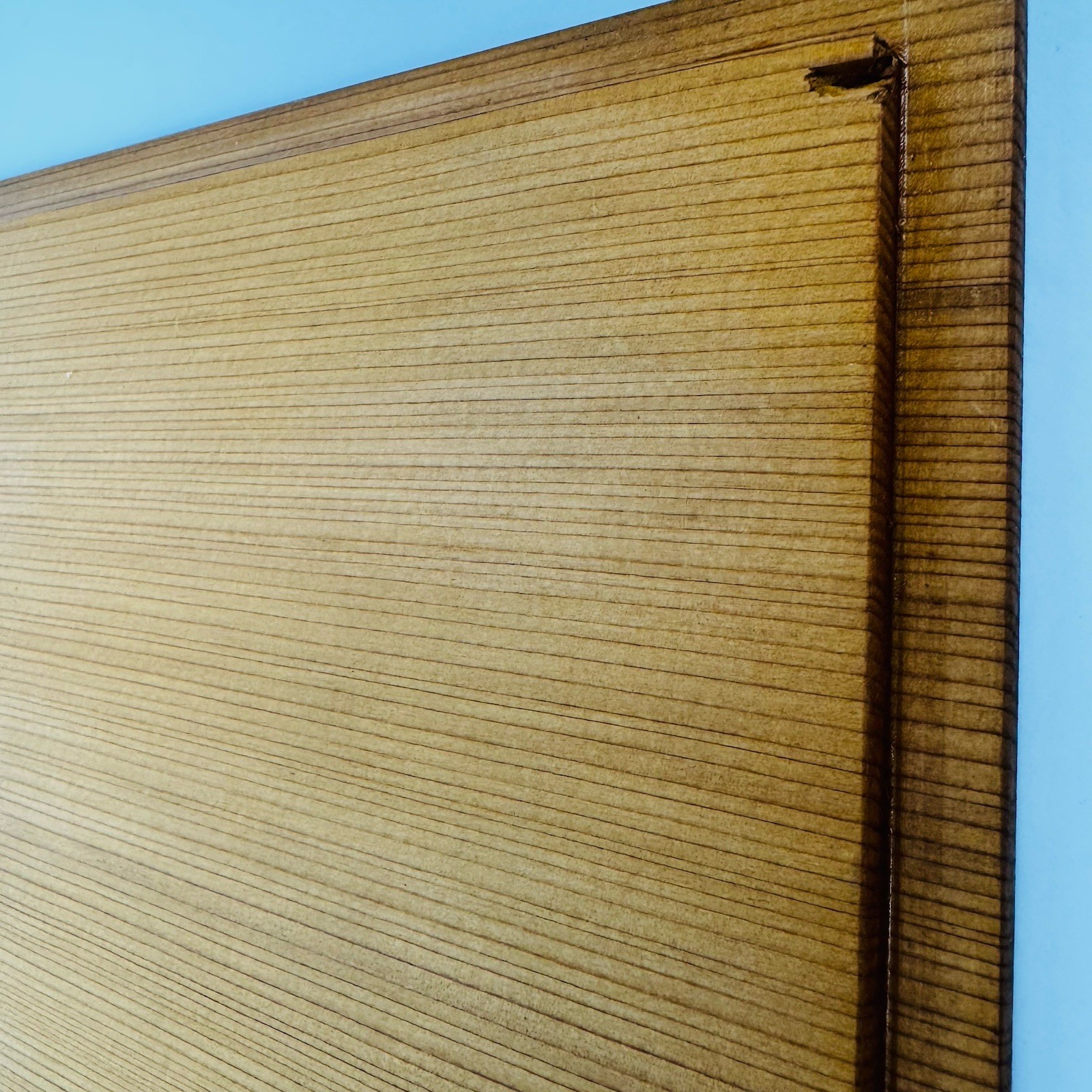 VTG 1987 P Dunthorne Upper Skagit Crab Northwest Cedar Wood Trinket Box 8"x8"