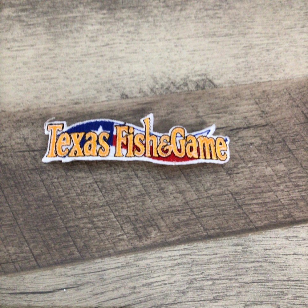 Texas Fish & Game Embroidered Patch