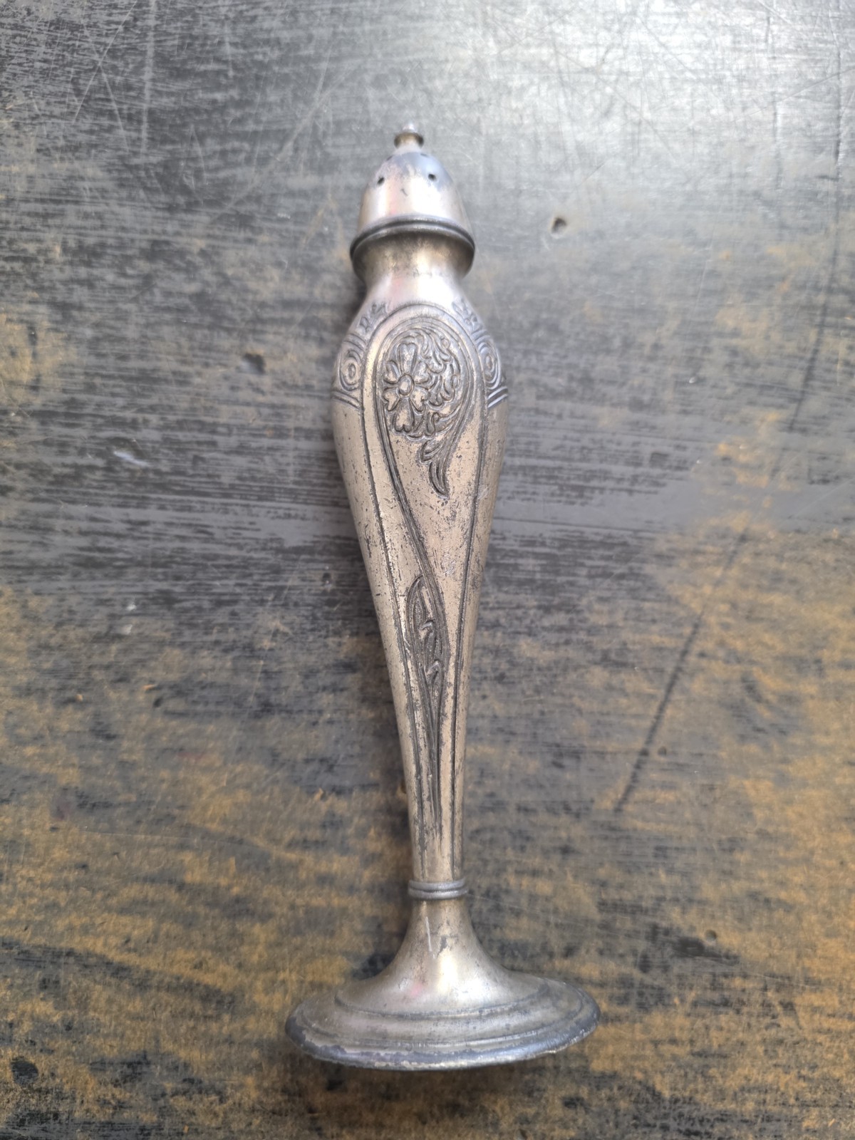 VINTAGE SILVER SALT SHAKER