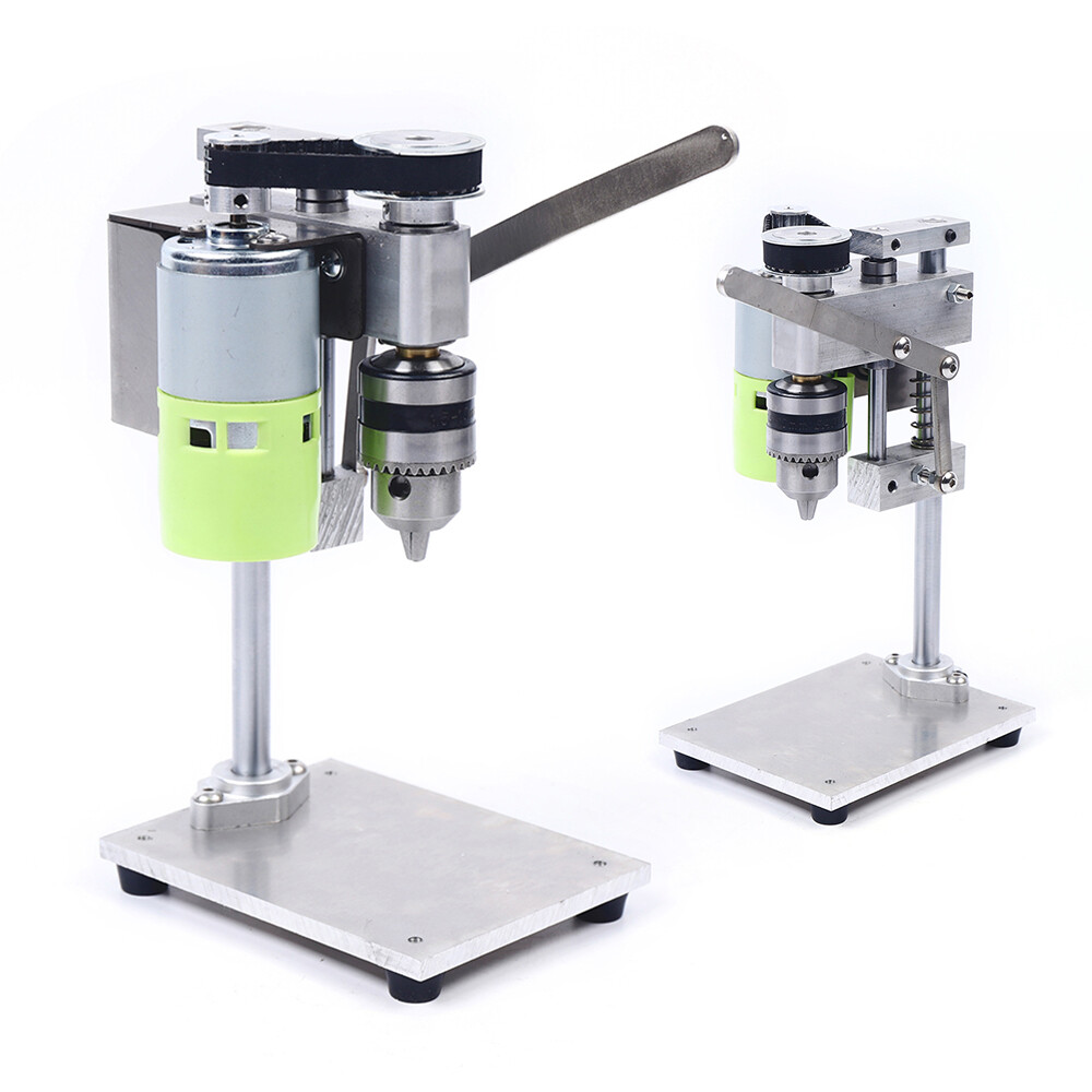 Mini Electric Drill Press with Variable Speed for Workbench Use