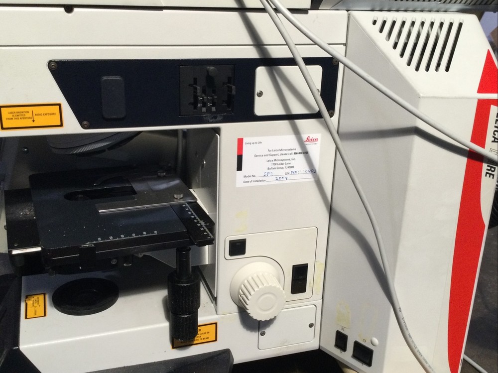 LEICA MICROSYSTEM TCS SP2 LEICA CTR MIC TCS SP2 Microscope W/ Power Supply.