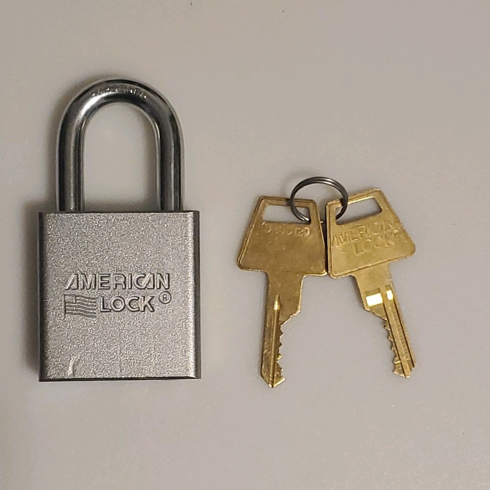 American Lock A5200 Padlock, Keyed Different, Standard Shackle, Rectangular