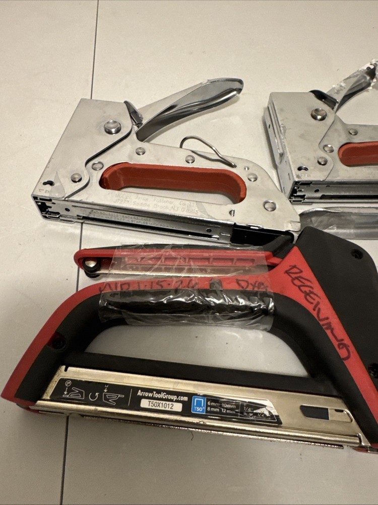Used Heavy Duty Stapler Lot- *Read description