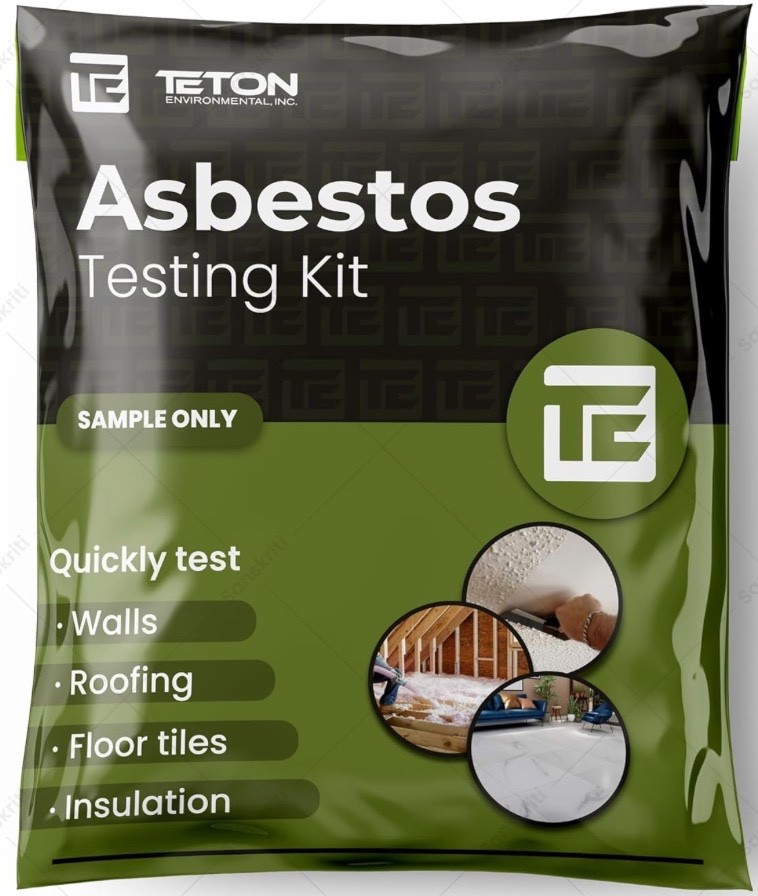 Asbestos Test Kit - Includes EPA Approved Lab Analysis - Compare at $74.95
