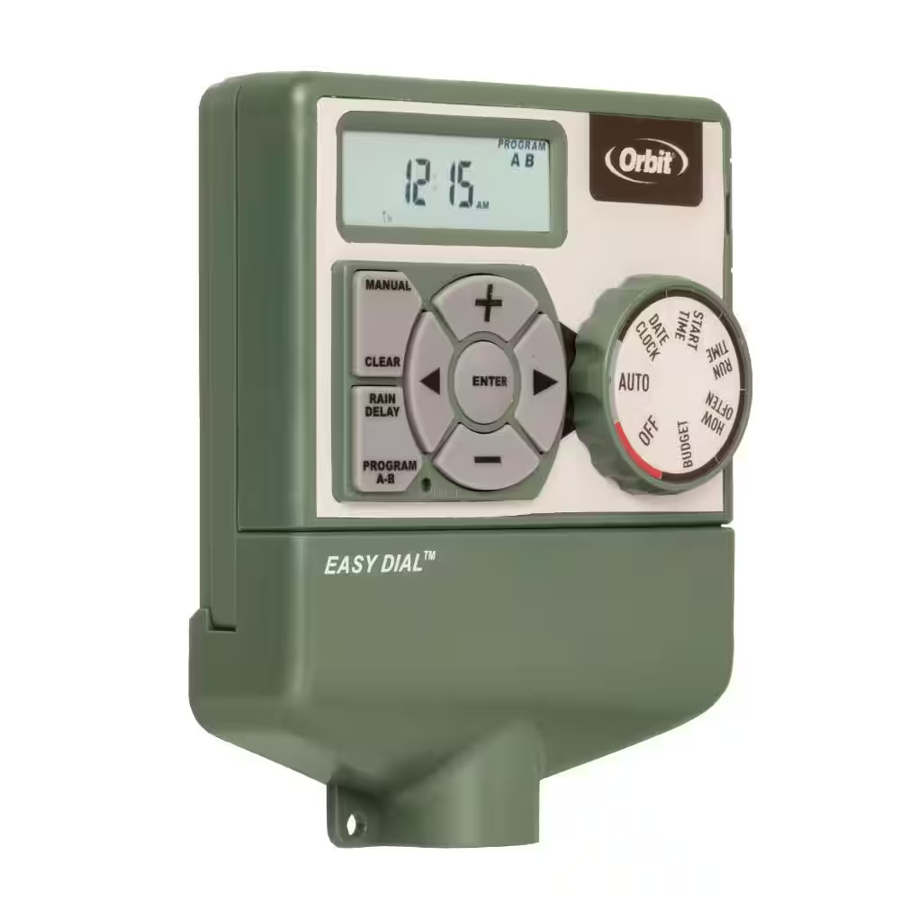 6-Station Indoor Easy Dial Timer
