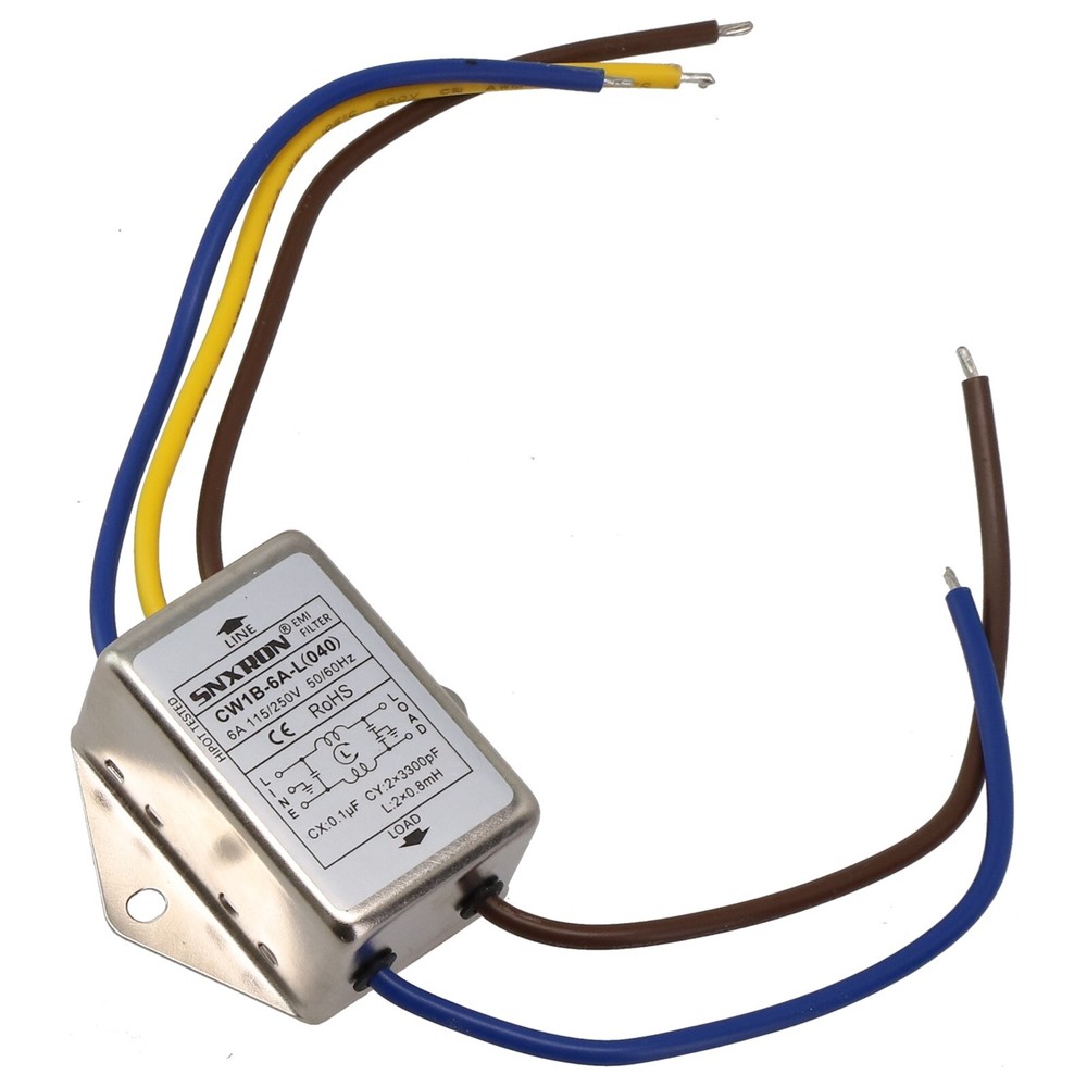 Interference Suppressing Filter for Electronic Equipment CW1B L 3A/6A/10A