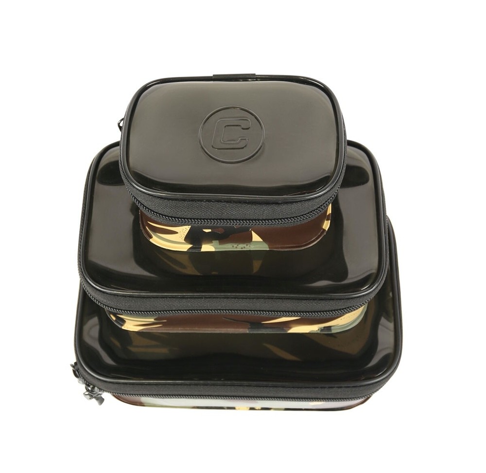 EVA Pouch Set 3 Piece DPM Camo Compac - Carper Tackle