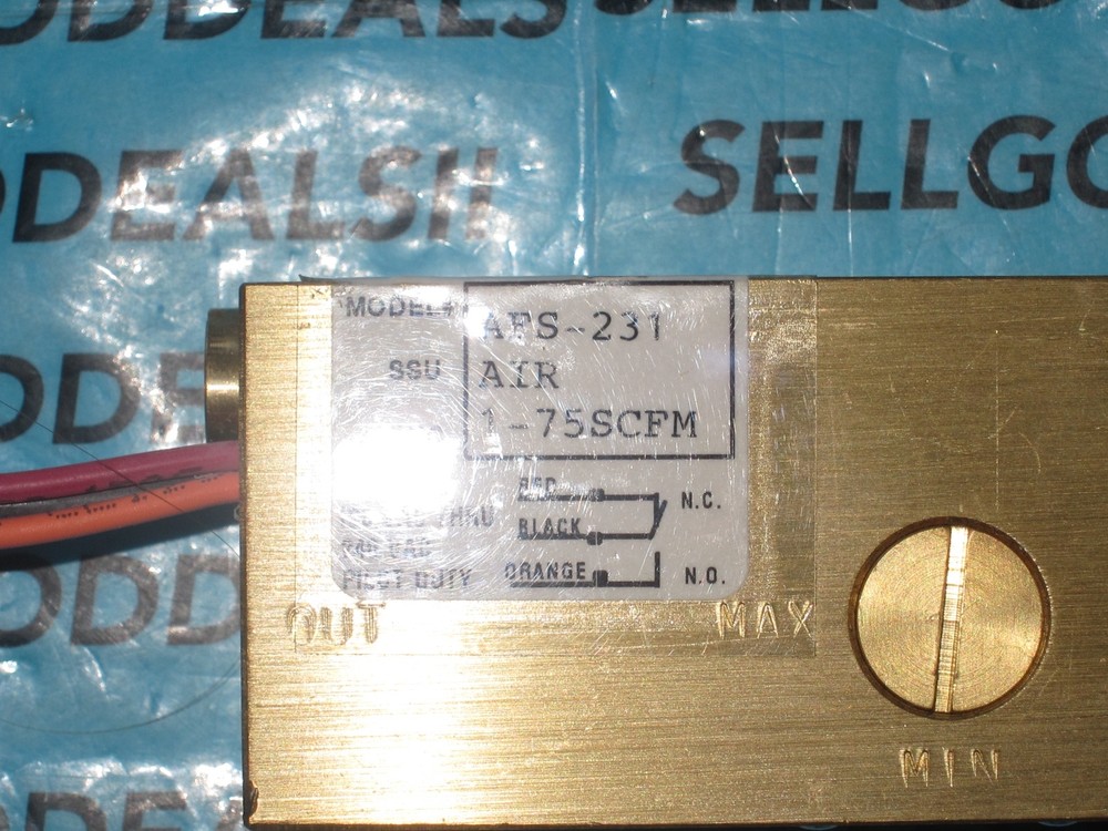 Dwyer AFS-231 Adjustable Flow Switch AFS231 New