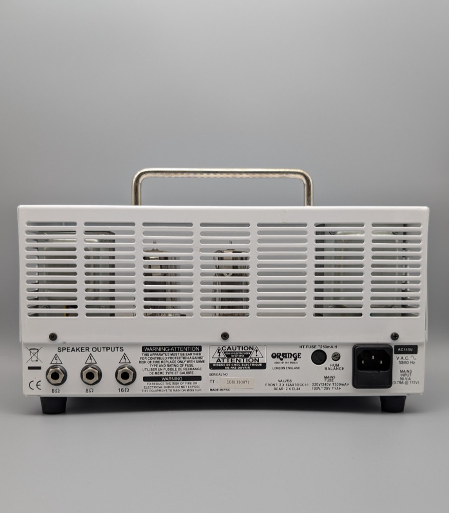 ORANGE TINY TERROR 15/7 WATTS SWITCHABLE GUITAR AMPLIFIER HEAD Orange w/ Case