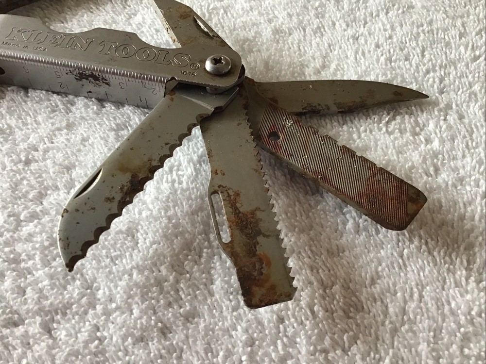 Klein Tools Multi Tool 1016, Made In USA, Needs Cleaning And Oiling