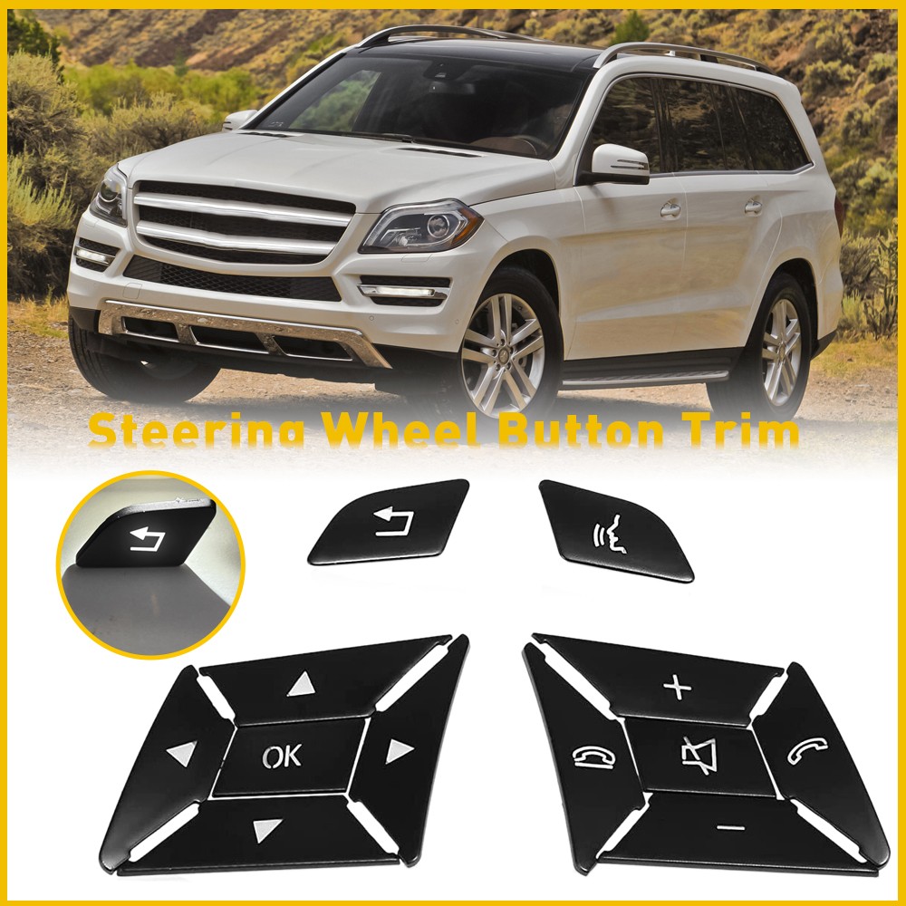 12x Steering Wheel Switch Button For Mercedes E C G Class C200 E250 E350 GLK250
