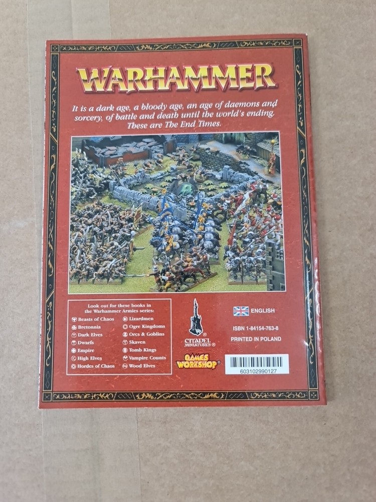 Warhammer Fantasy Core Rules 7th Pocketsize Softback WHFB OOP