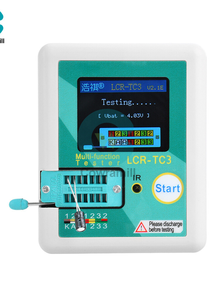 LCR-TC1 Multifunction Transistor Tester Diode Triode Capacitance Meter LCR ESR