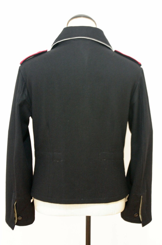 WW2 German Elite officer panzer black wool wrap/jacket