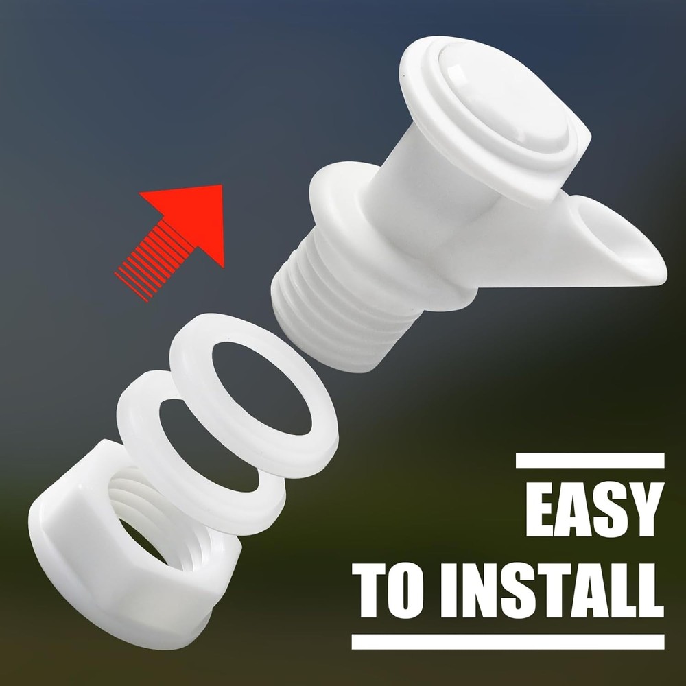 Push Button Water Spigot, Reusable Push Button Water Spigot - 3 Pack