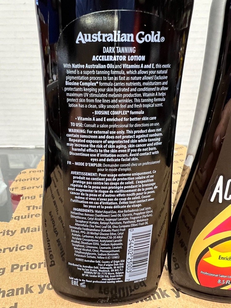 Accelerator Tanning Lotion