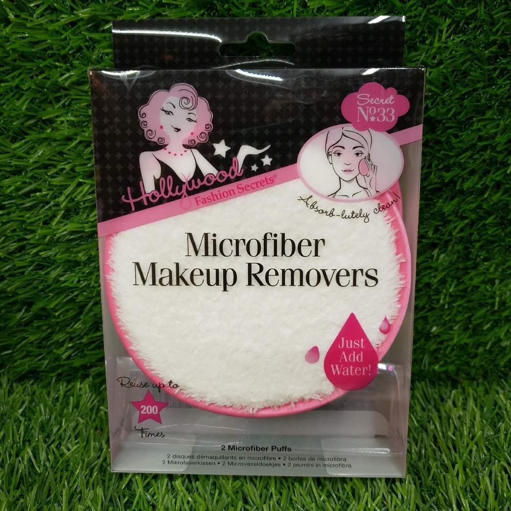 Hollywood Microfiber Makeup Removers - 2 in the box