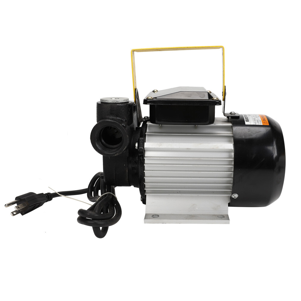 110V AC Self Priming Electric Oil Pump Transfer Fuel Diesel With Aluminum Casing