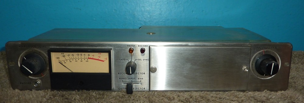 2 Ampex Microphone Preamplifiers for AG-440 w/ Input Transformers & Modules