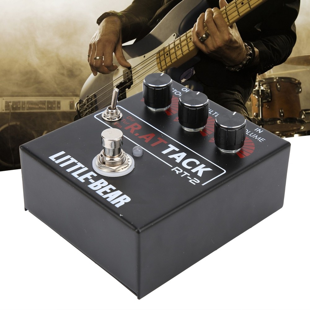 Guitar Distortion Effector Electric 3‑Level For RAT Single Effect Accessori