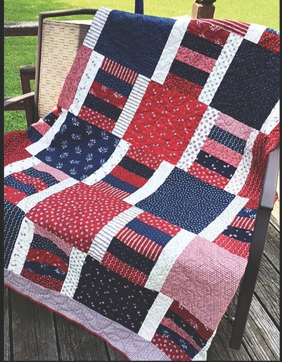1776 Quilt Pattern - A Fat Quarter Pattern