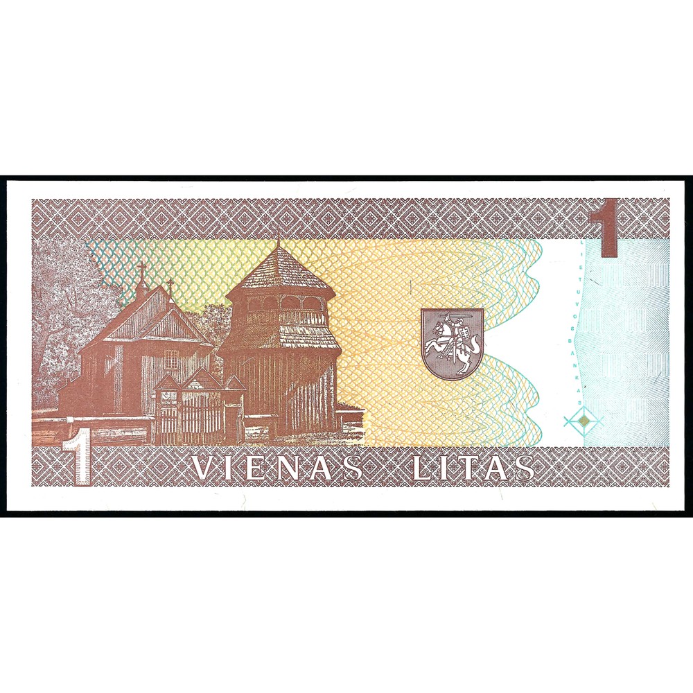 1 Litas, Lithuania, 1994 (UNC)