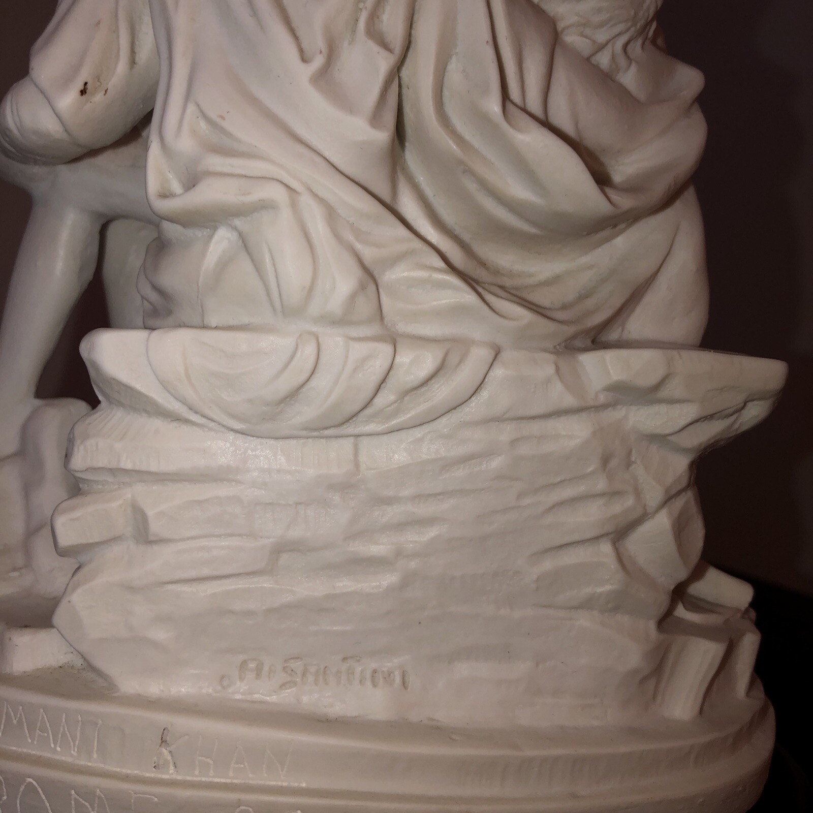 Michelangelo's Pieta Jesus Sculptor A. Santini PIETA Classic9x7x4” Made In Italy