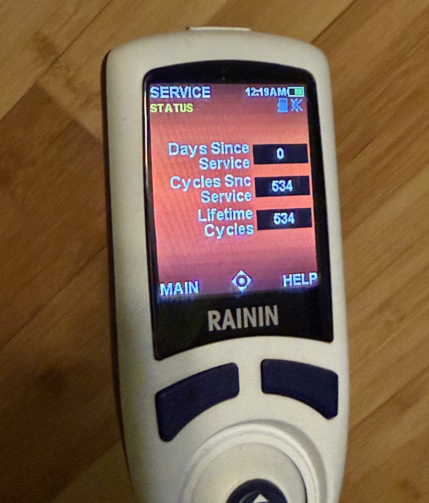 Rainin E4 Electronic Pipette LTS E4-10MLXLS Low Cycles