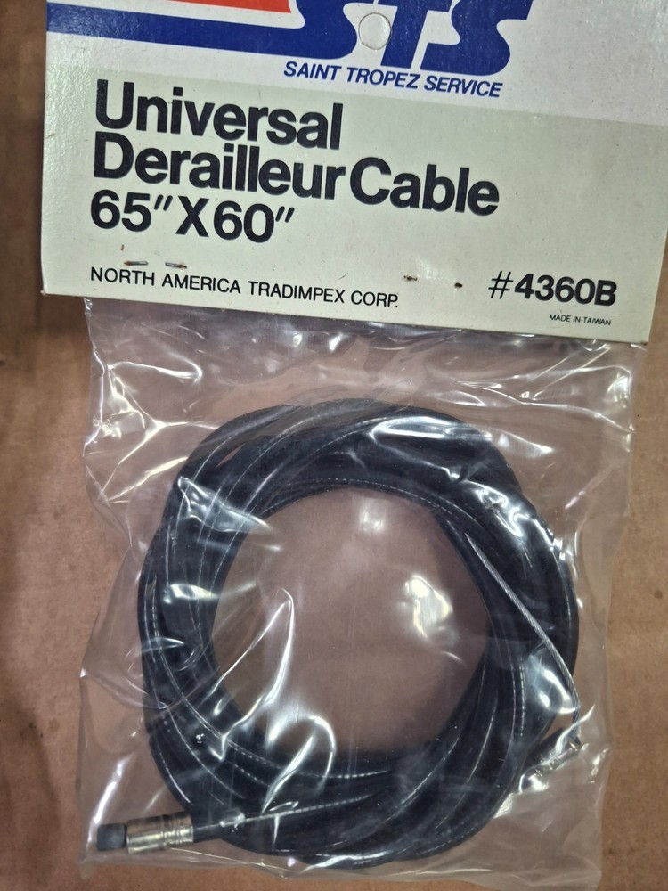 DERAILLEUR CABLE 65" CABLE 60" HOUSING (BOTH THREE SPEED AND REGULAR ENDS) 25pcs