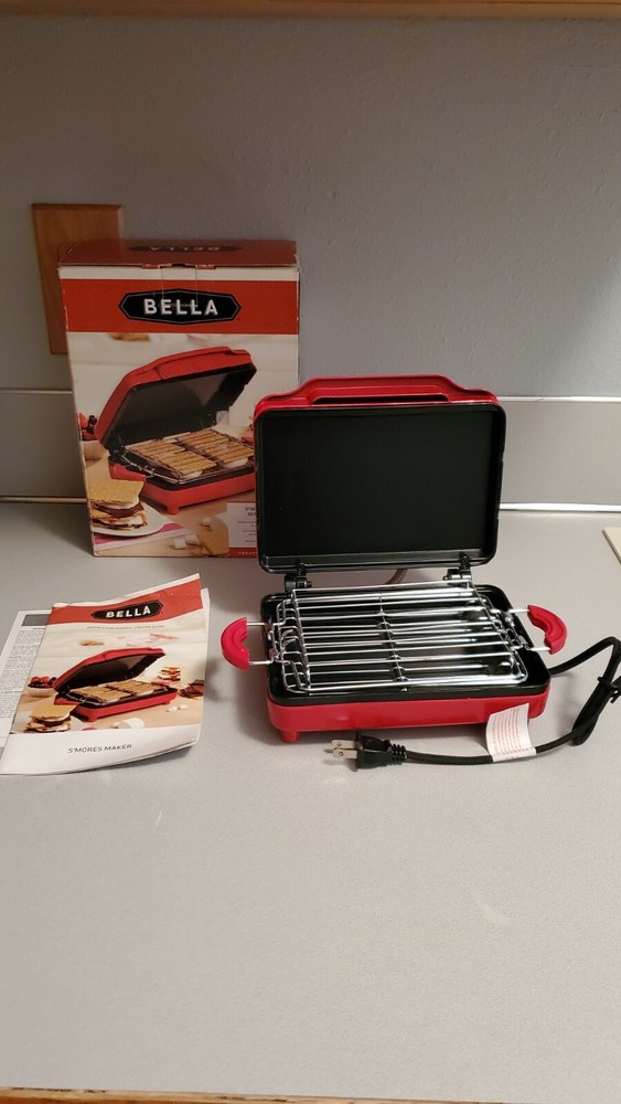 Bella Red S'mores Maker Machine - MINT in box (B8)