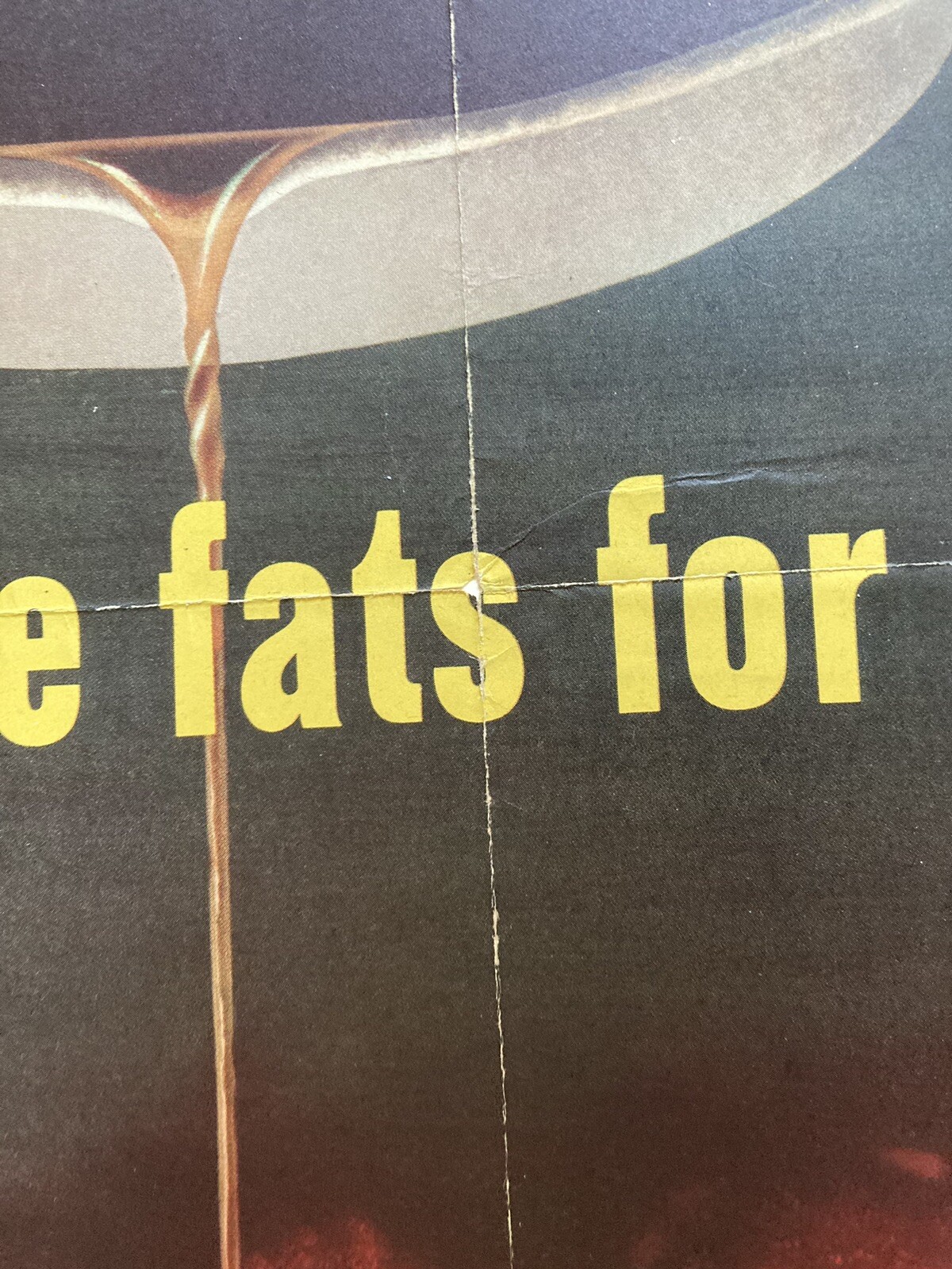 RARE Original “Save Waste Fats For Explosives” WWII Henry Koerner poster