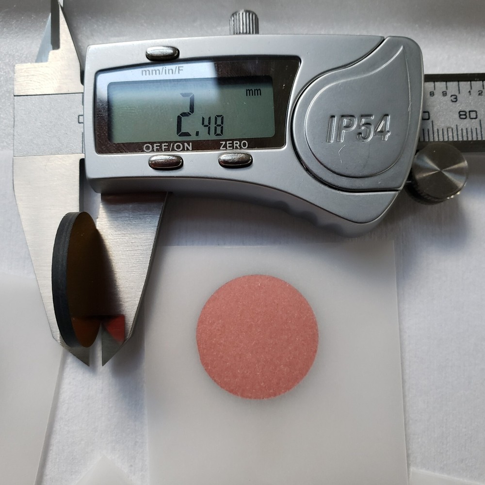 Optical Filter 330WB80 UG11 Red Blocker 25mm Diameter