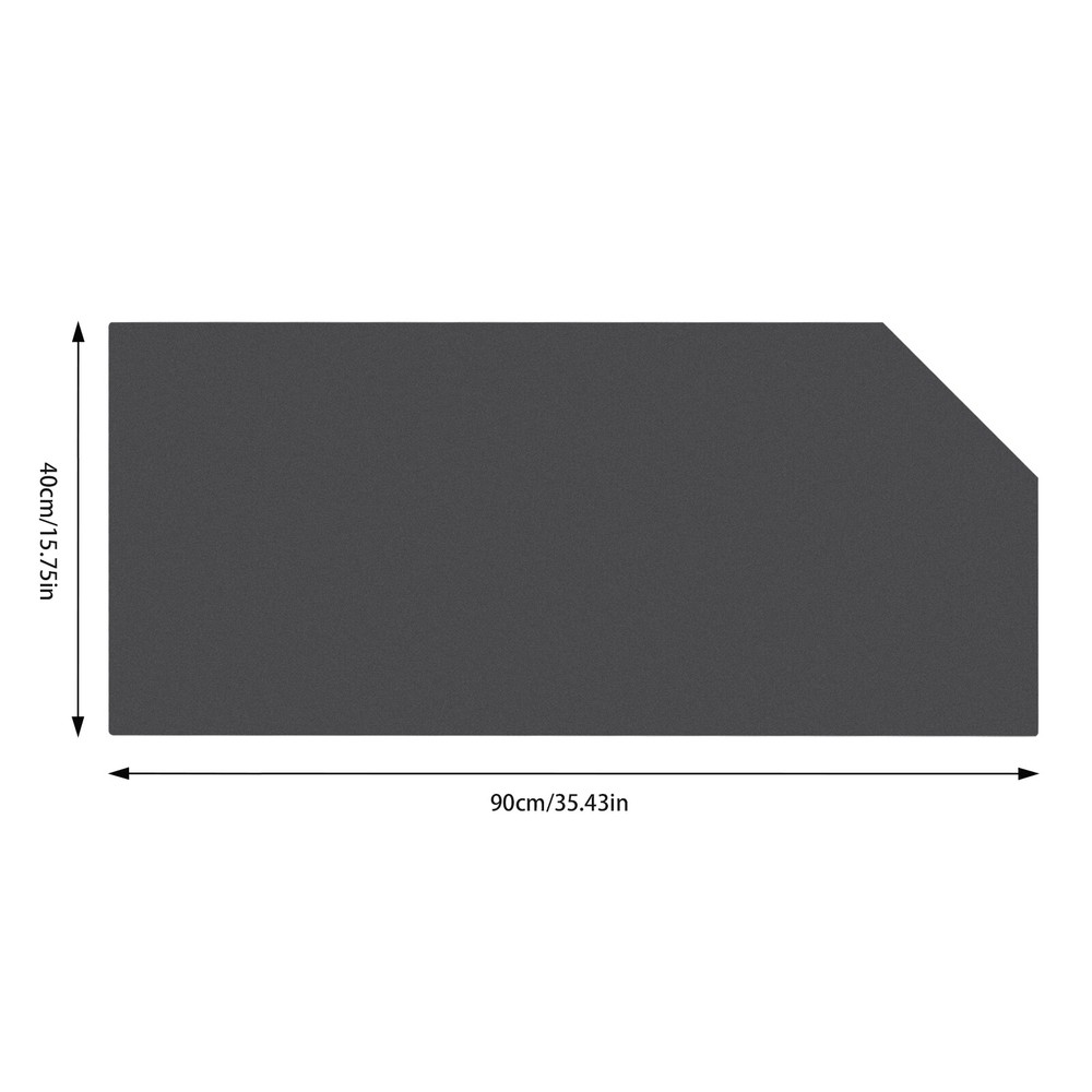 Bevel Angle Urinal Partition Panel Wall Mounted Urinal Screen Toilet Partition